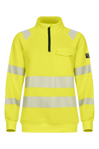 HI-VIS Sweatshirt für Damen - PFAS-frei