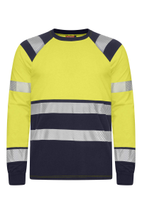 FR HI-VIS T-Shirt 1/1 Arm - metallfrei