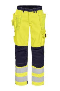 FR HI-VIS Handwerker-Bundhose für Damen, doppellagig - PFAS frei