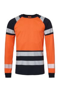 FR HI-VIS T-Shirt 1/1 Arm - metallfrei